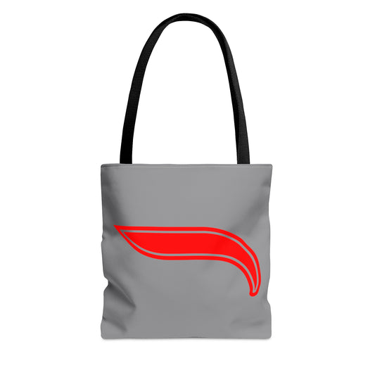 Tote Bag - Gray/Red