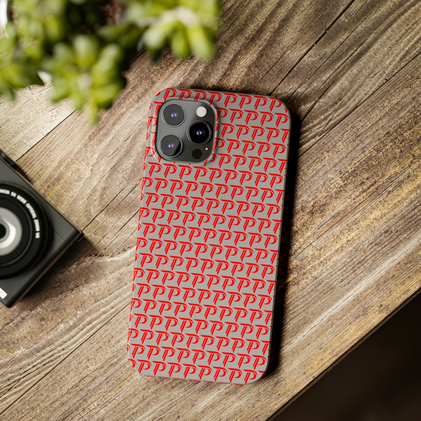 Slim Phone Case - P print