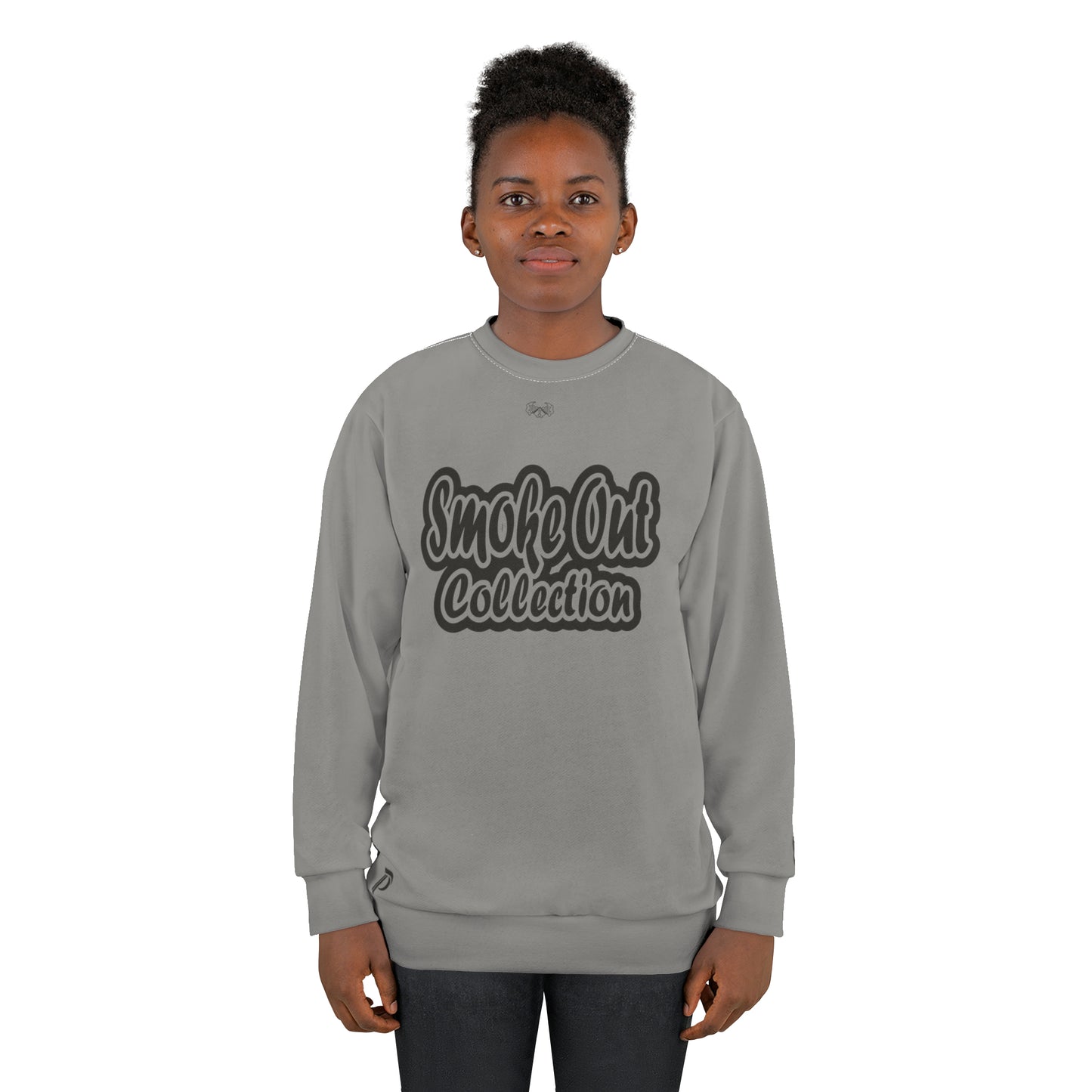 Men's Sweatshirt - Smoke Out Collection - Gray/Black