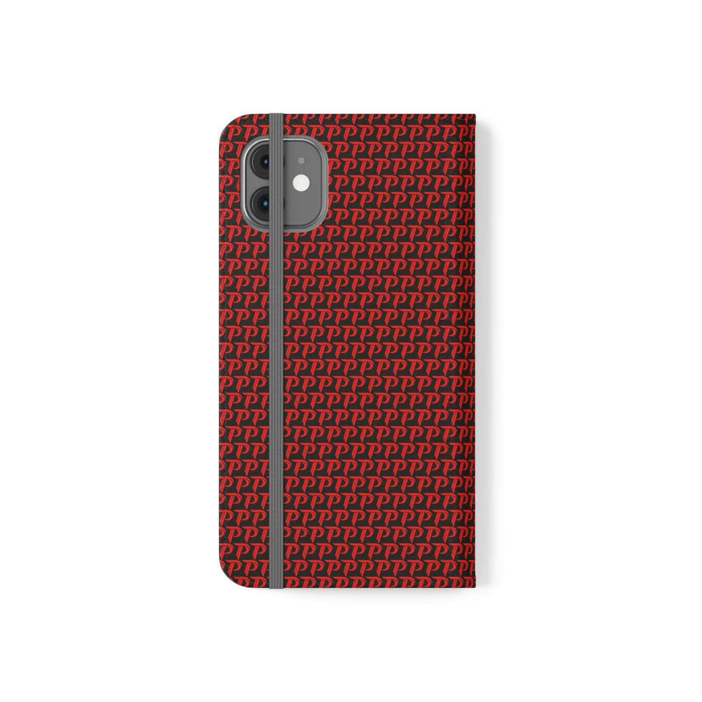 Phone Flip Case (card holder insert) - P print