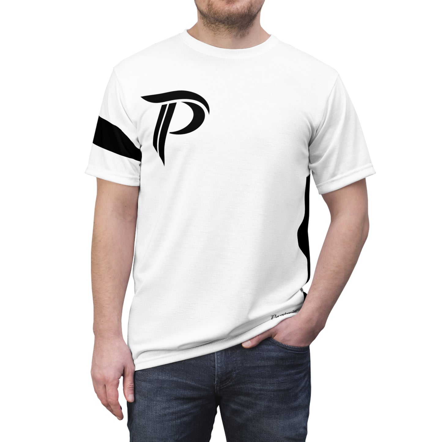 Men’s Sports Tee Tee White/Black