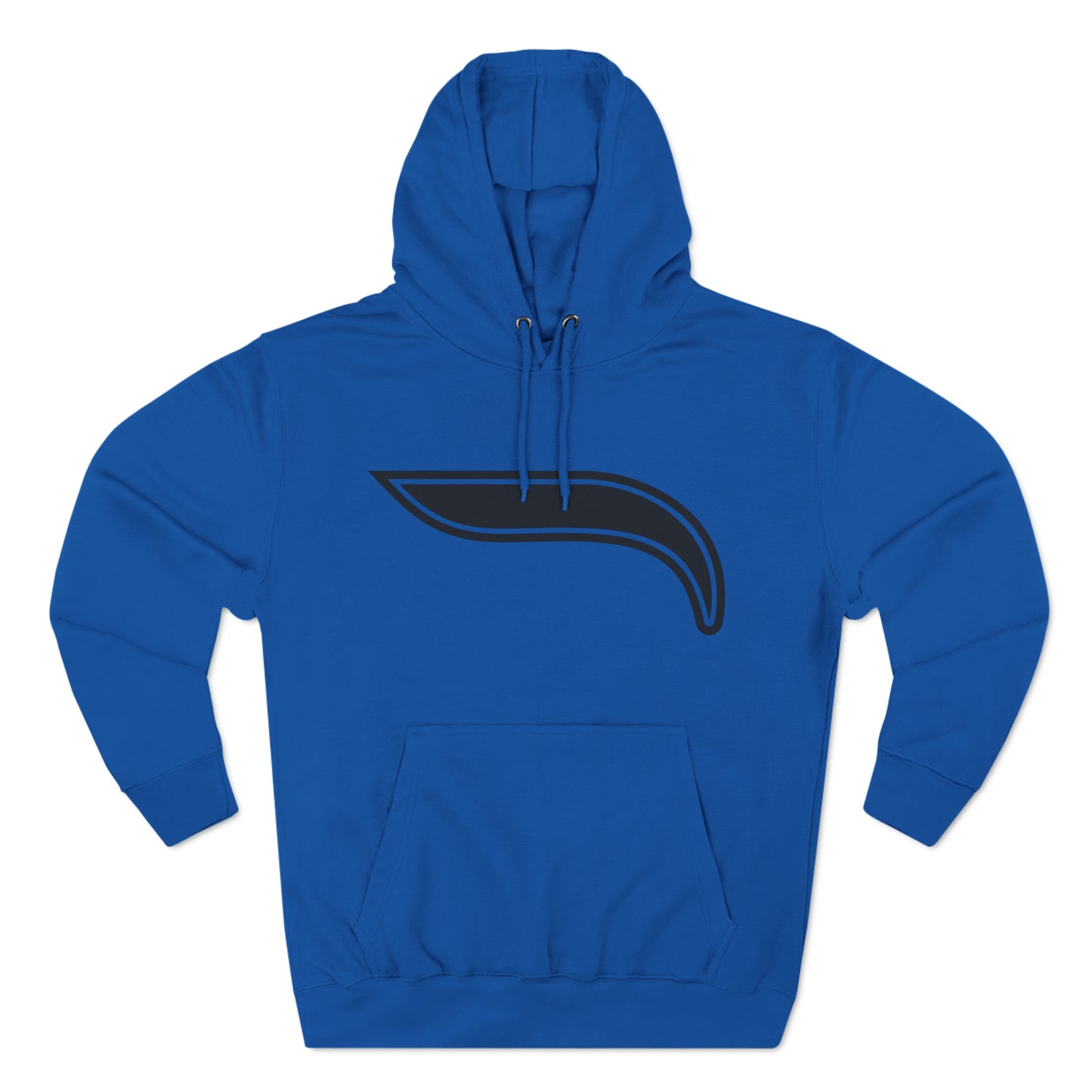 Three-Panel Fleece Hoodie