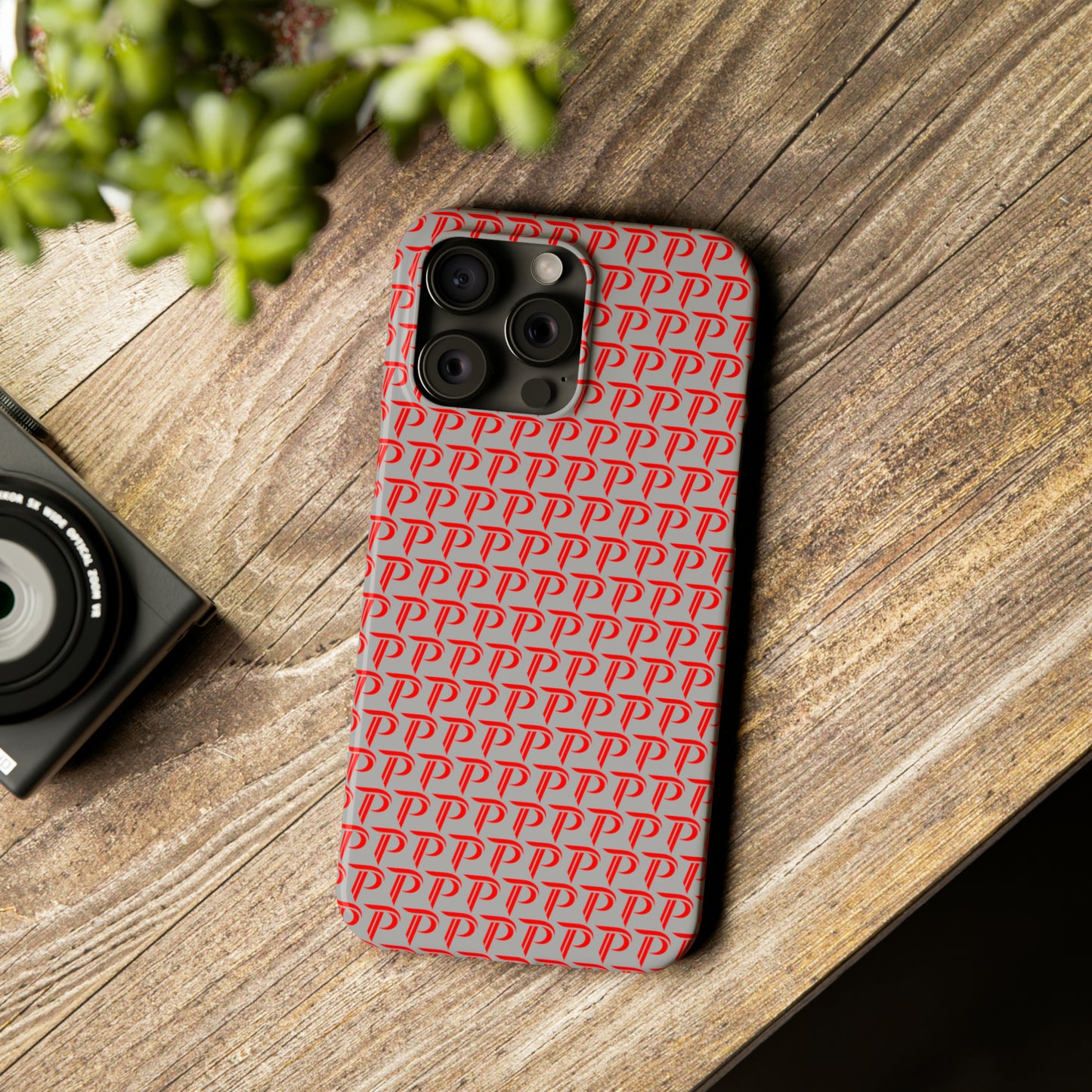 Slim Phone Case - P print