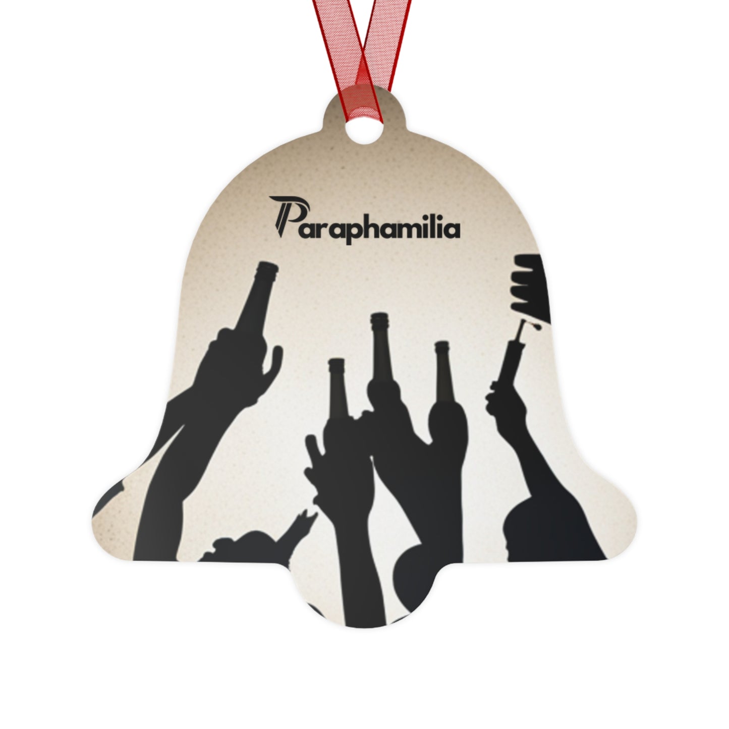 Holiday Paraphamilia (for the family) Metal Ornaments