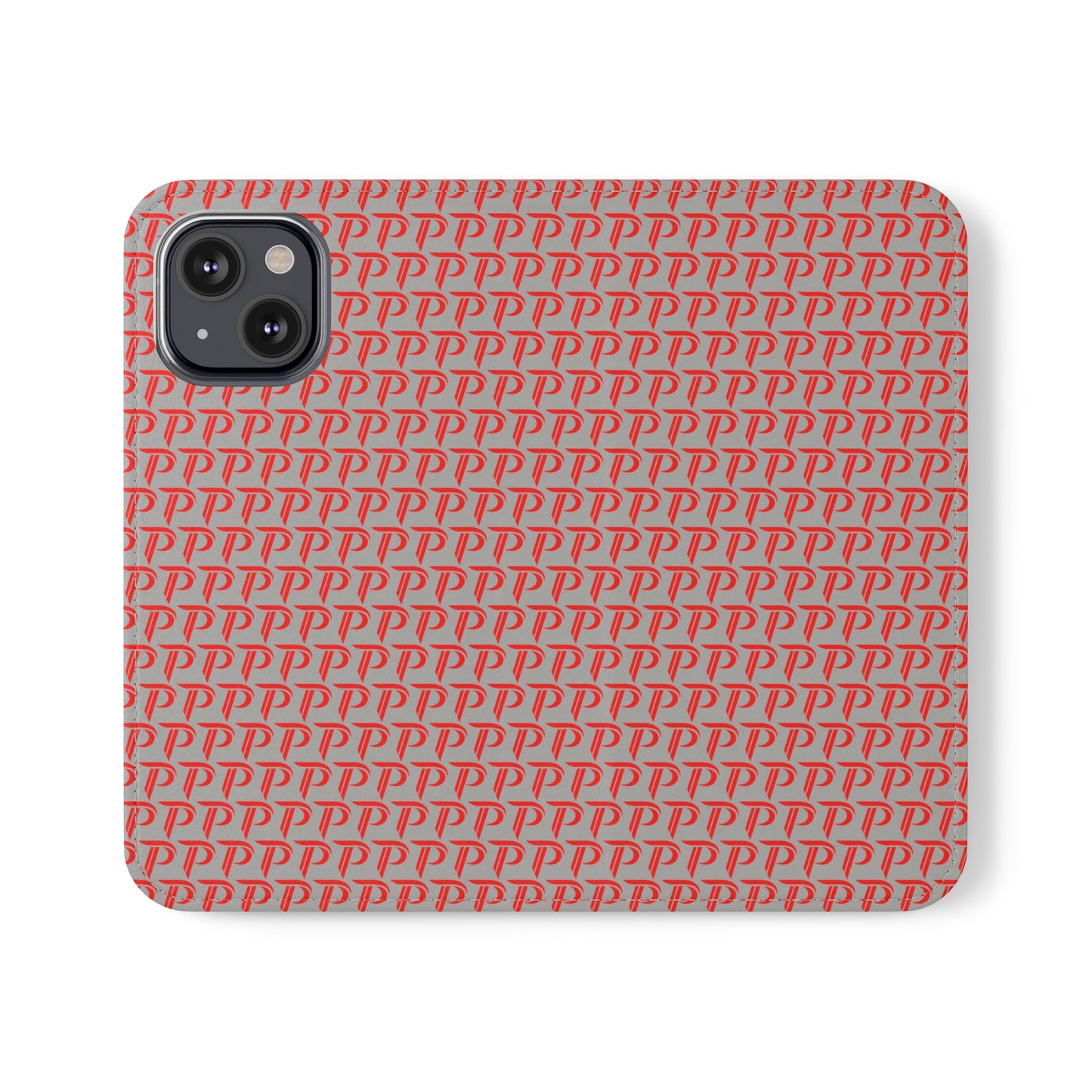 Phone Flip Case (card holder insert) - P print