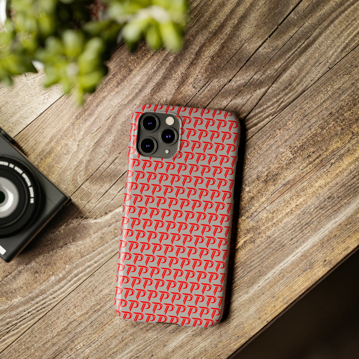 Slim Phone Case - P print