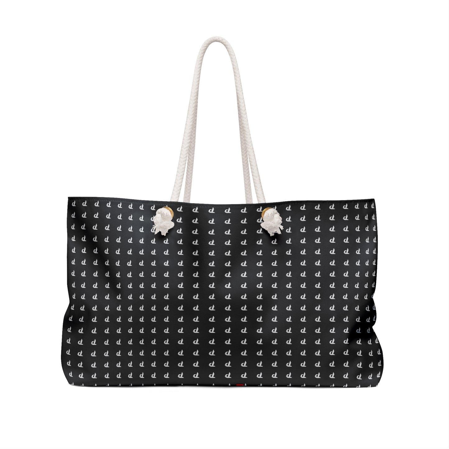 Weekender Bag - P print Black/White