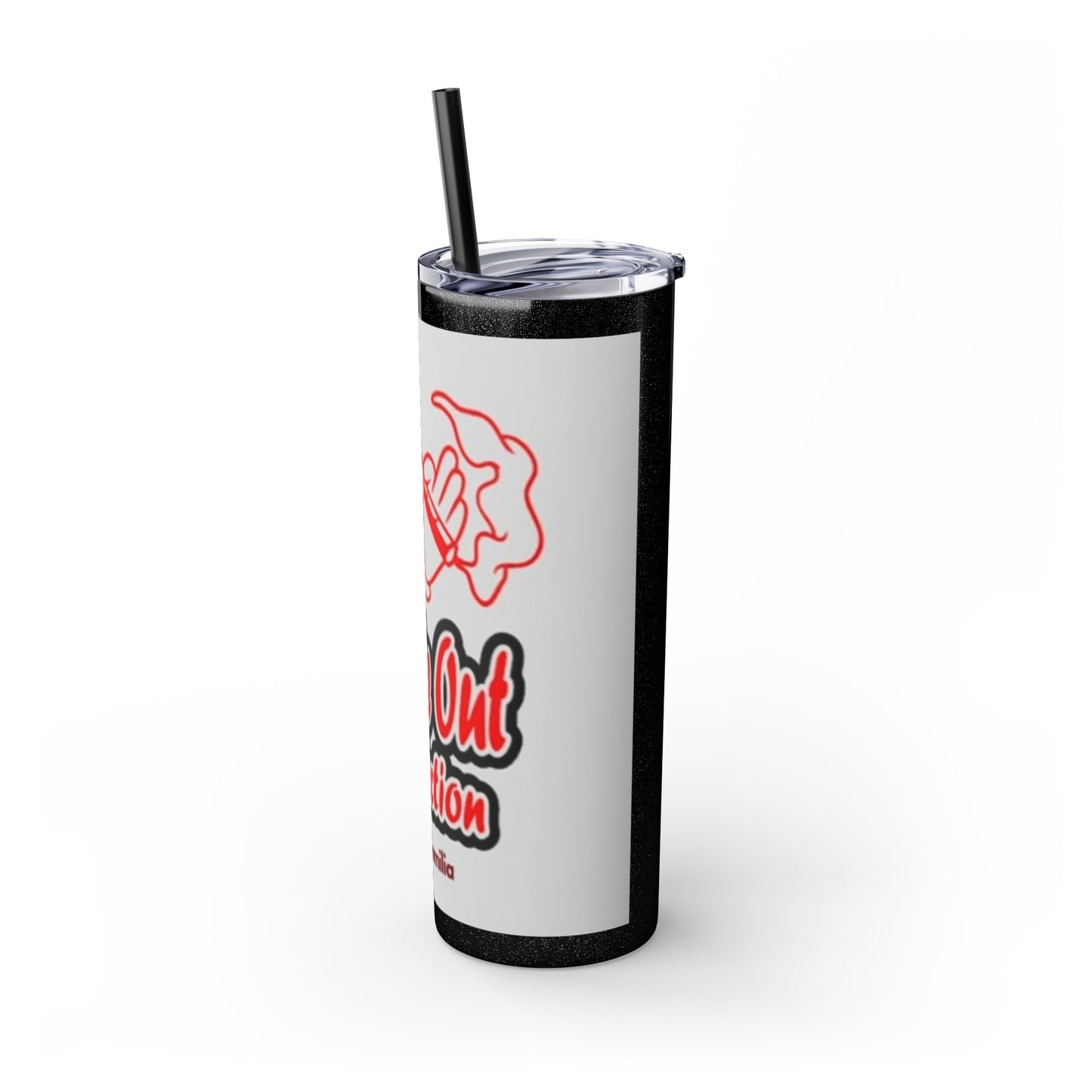 Skinny Tumbler with Straw, 20oz - Multiple Colors Available