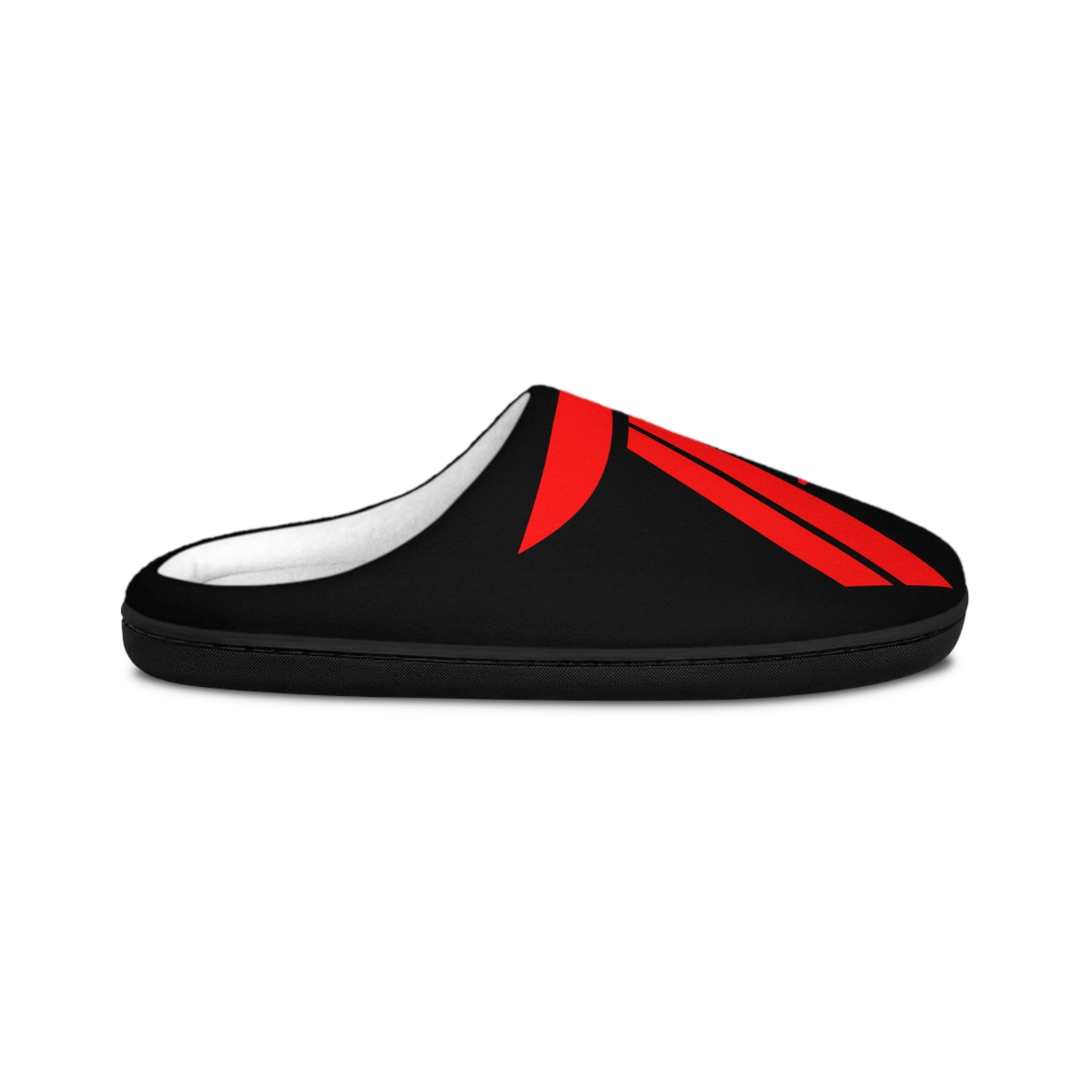 Men's Indoor Slippers - Smoke Out Edition Black/Red