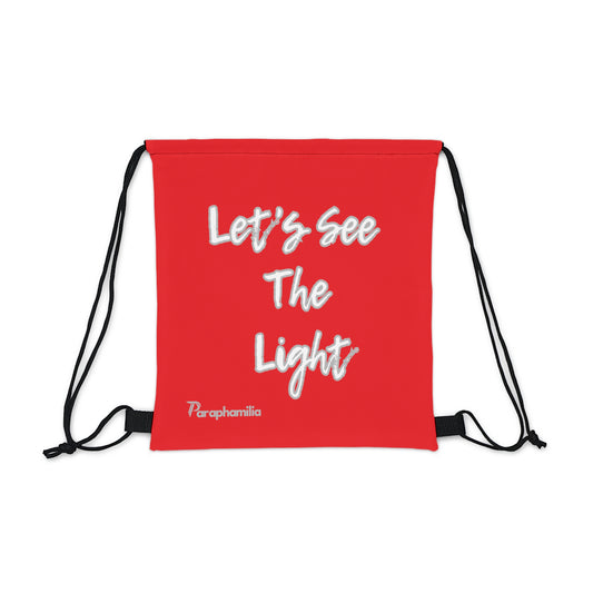 Outdoor Drawstring Bag - Let’s See The Light