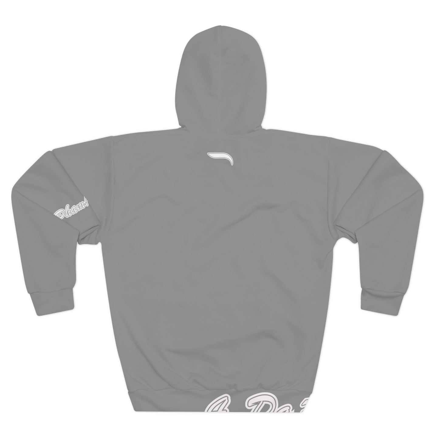 Pullover Hoodie - Gray/White