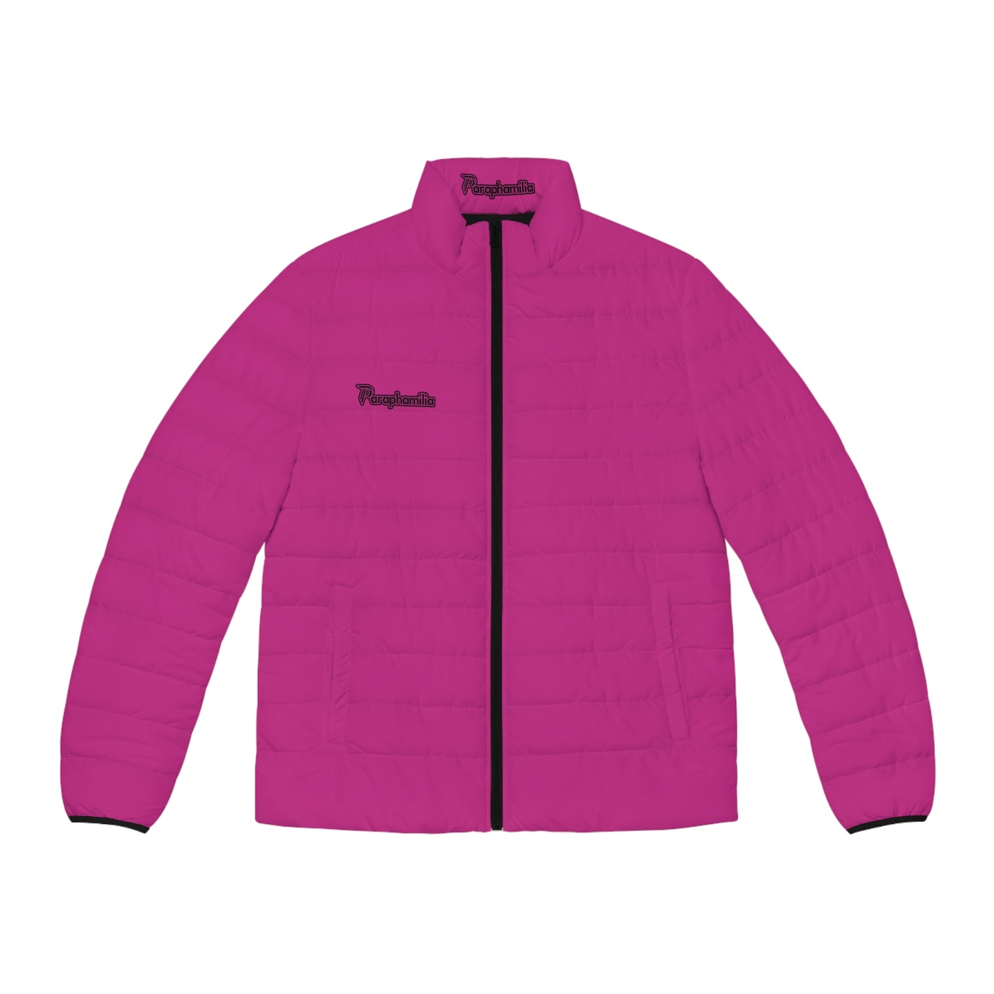 Women’s  Puffer Jacket - Pink/Black