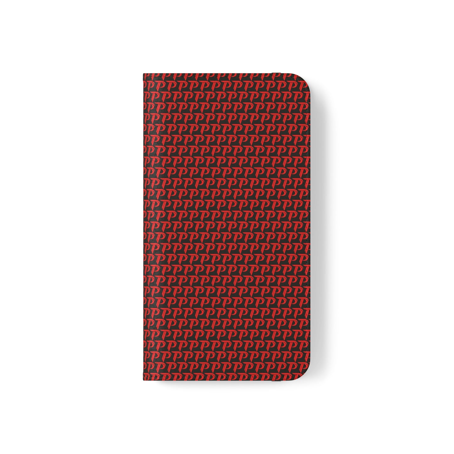 Phone Flip Case (card holder insert) - P print