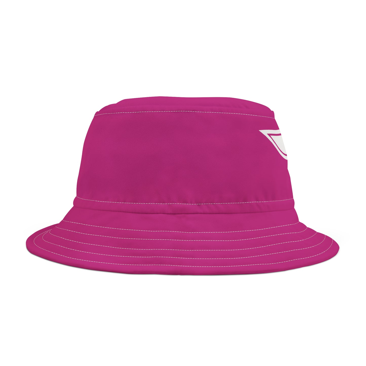 Bucket Hat - Pink/White