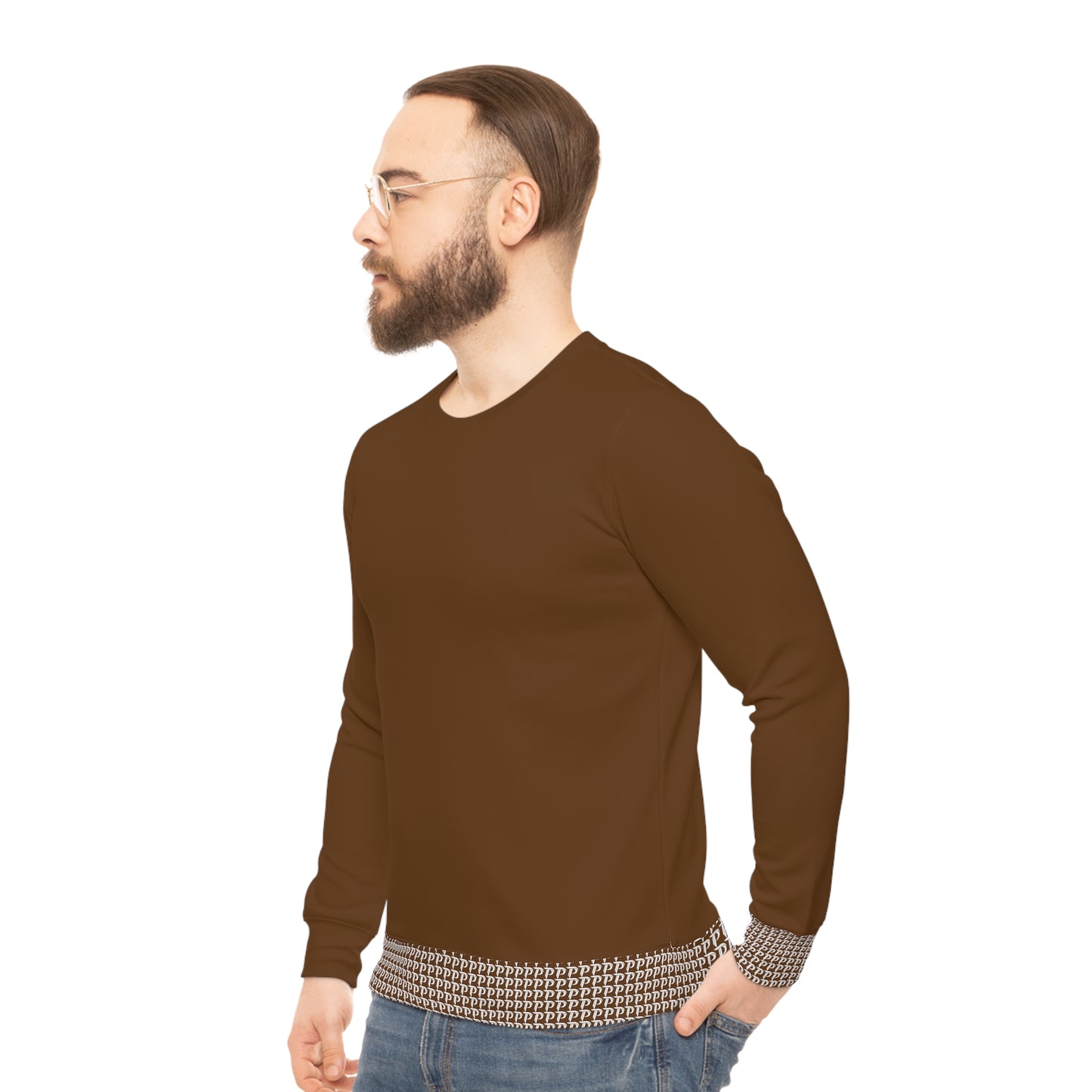 Lightweight Sweatshirt Since 2023 - Brown/White