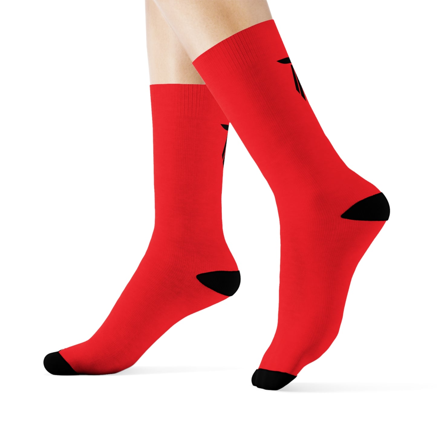 Crew Socks Red/Black