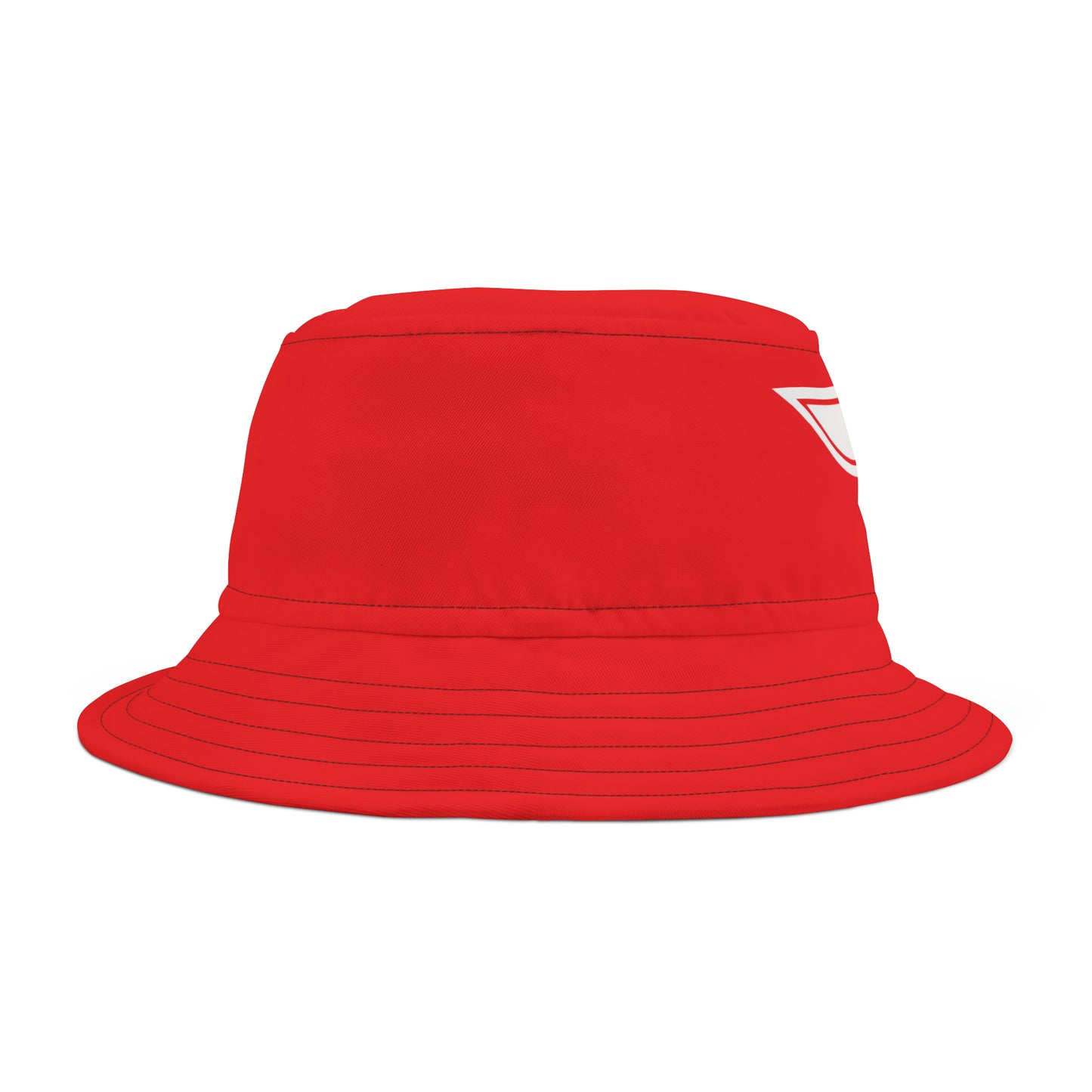 Bucket Hat - Red/White