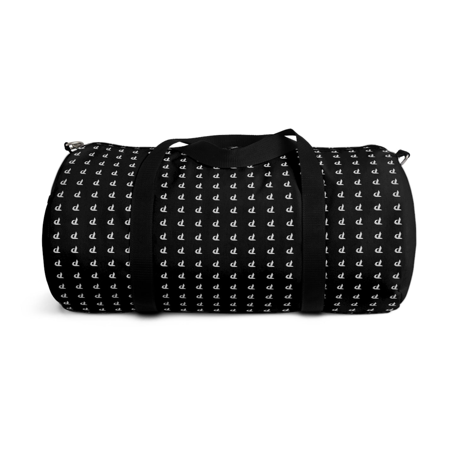 P print Duffel bag - Gray/Black