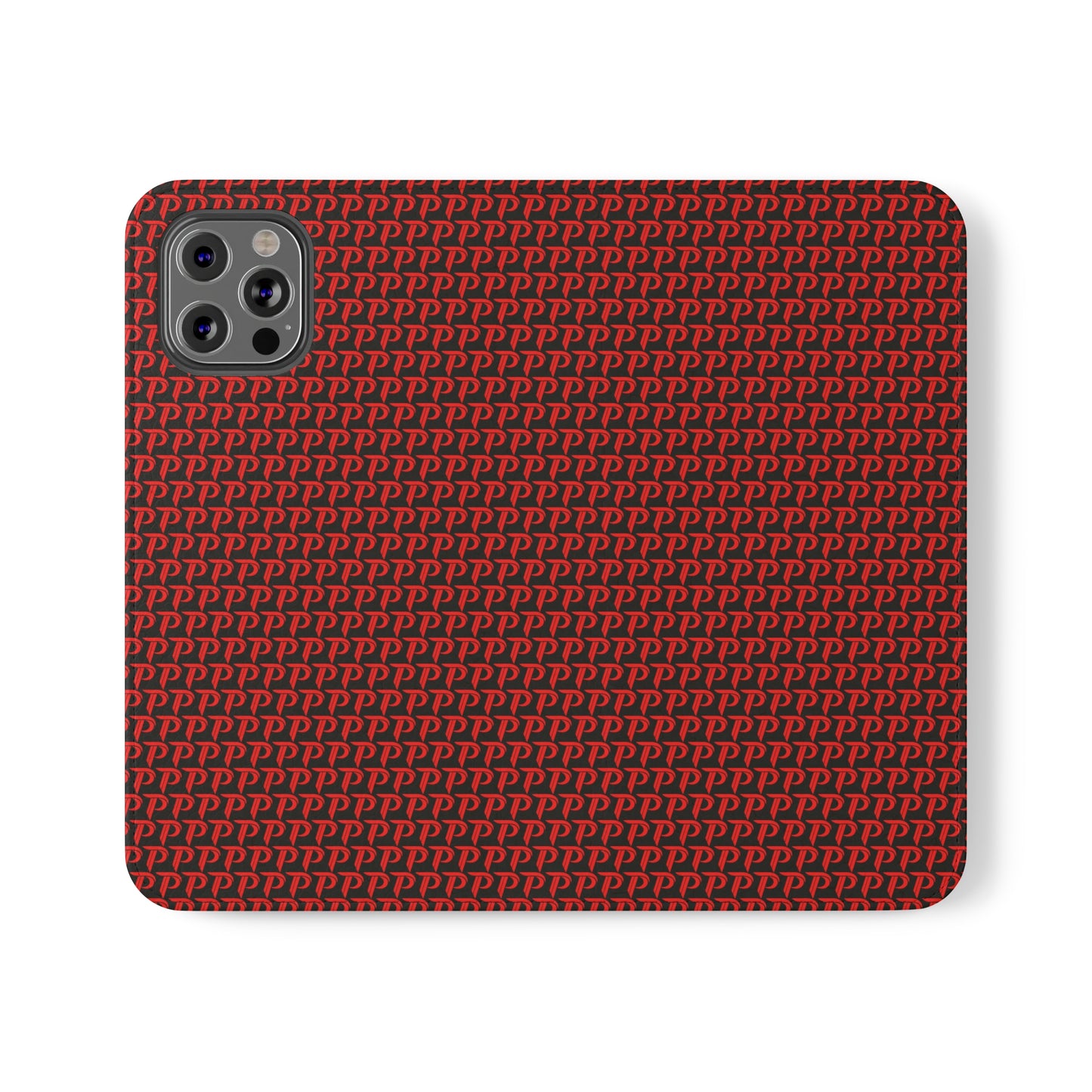 Phone Flip Case (card holder insert) - P print