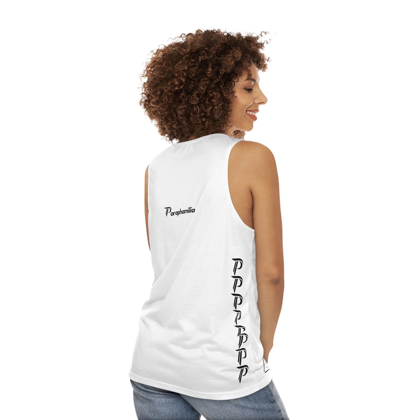 Womens Tank Top White/Black