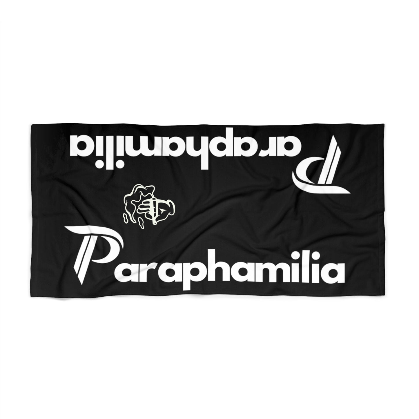 Beach Towel Black/White