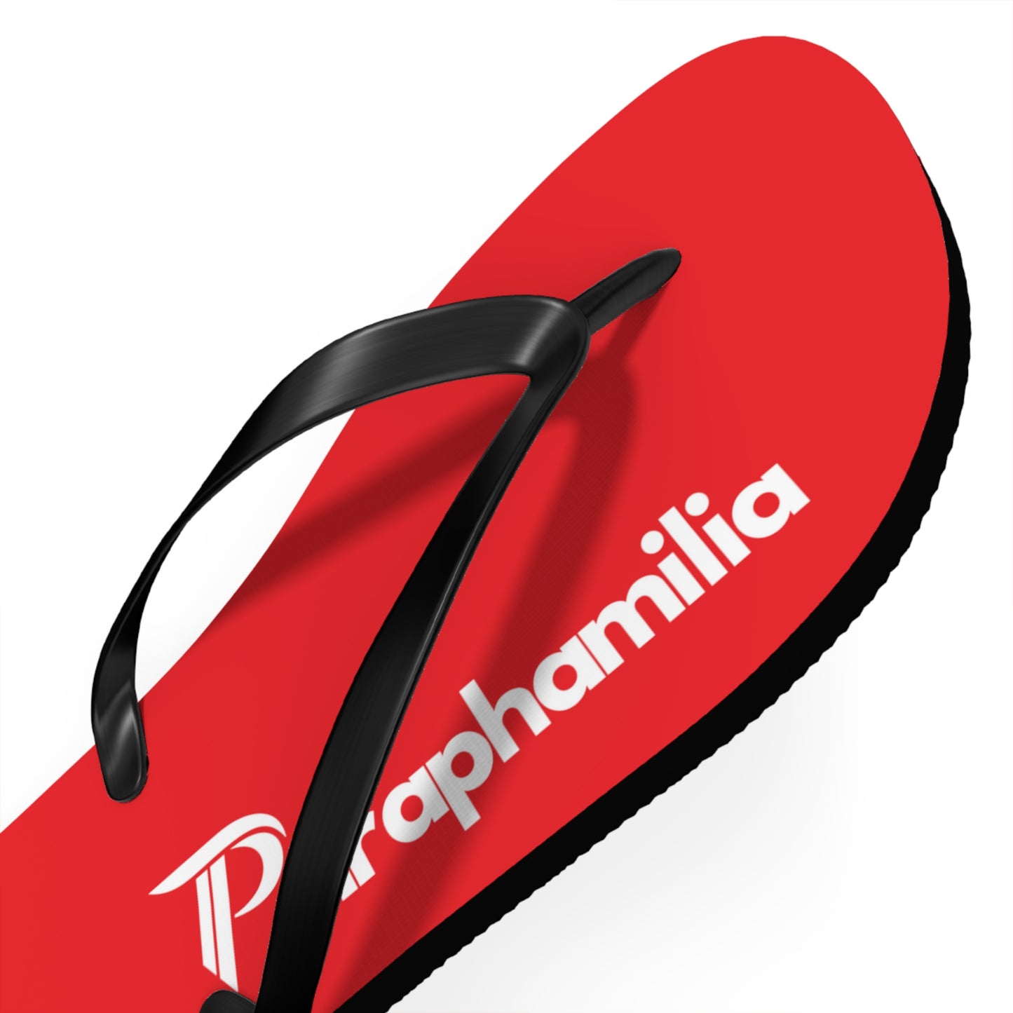 Phamilia Flops (Unisex) Red/White