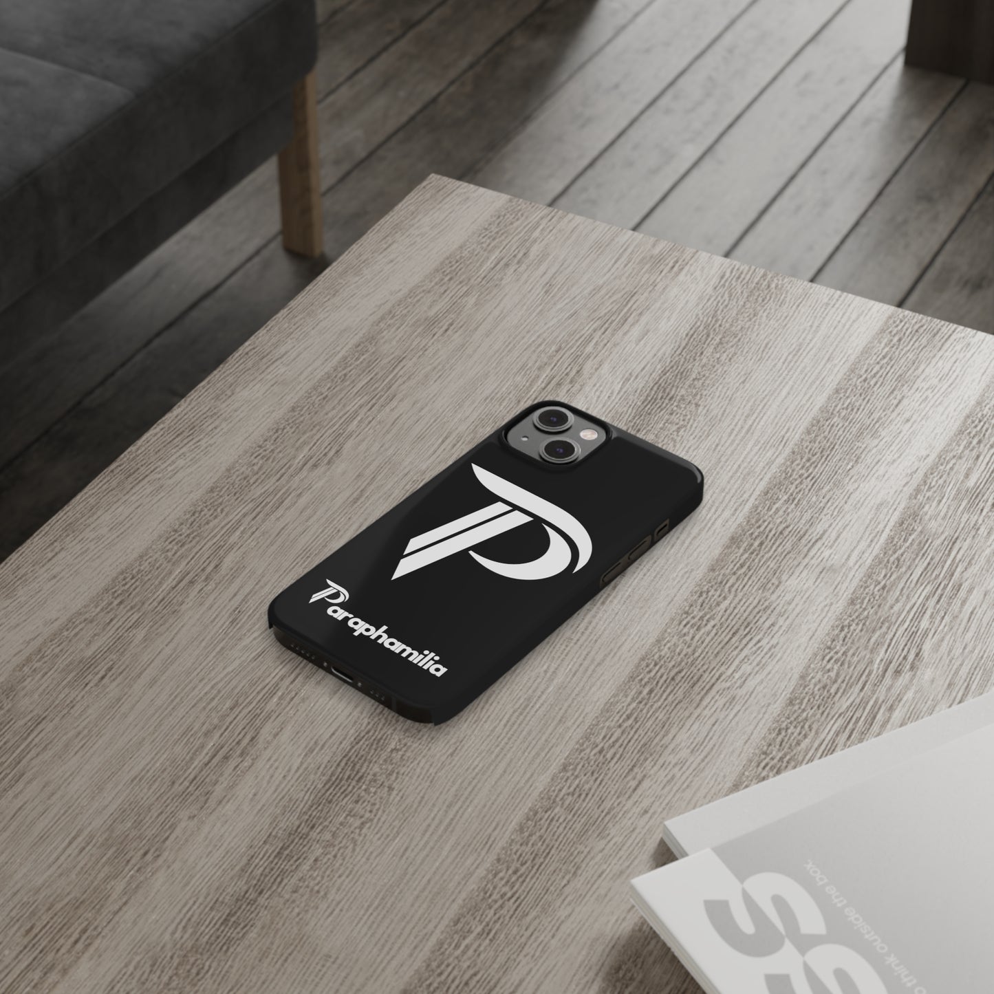 Slim Silicone iPhone Cases Black/White (Multiple sizes available)