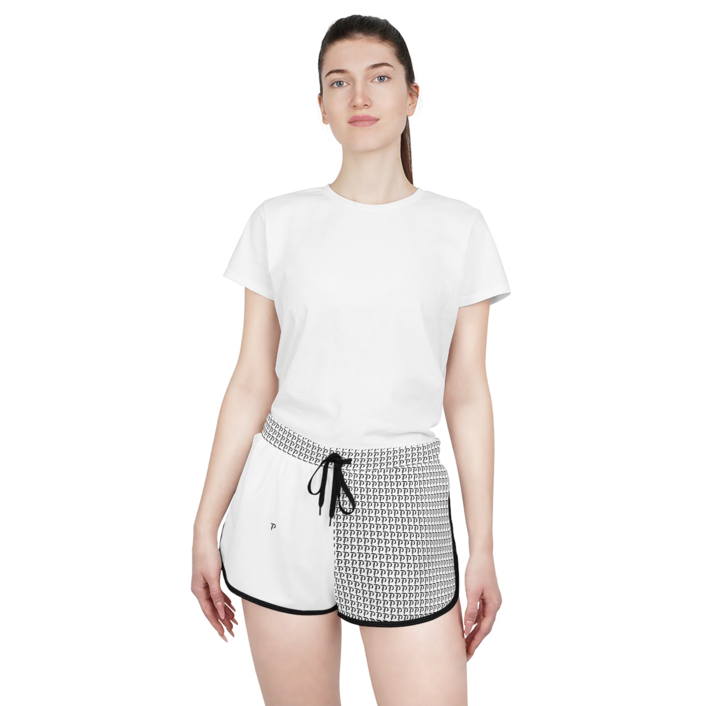 P print Women's Relaxed Shorts