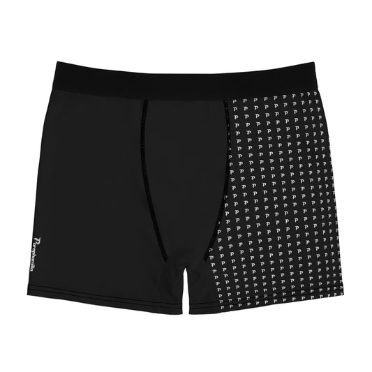 Men's Boxer Briefs Black/White