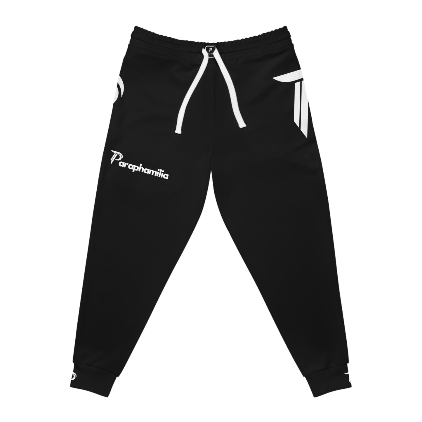 Women's Athletic Joggers Black/White